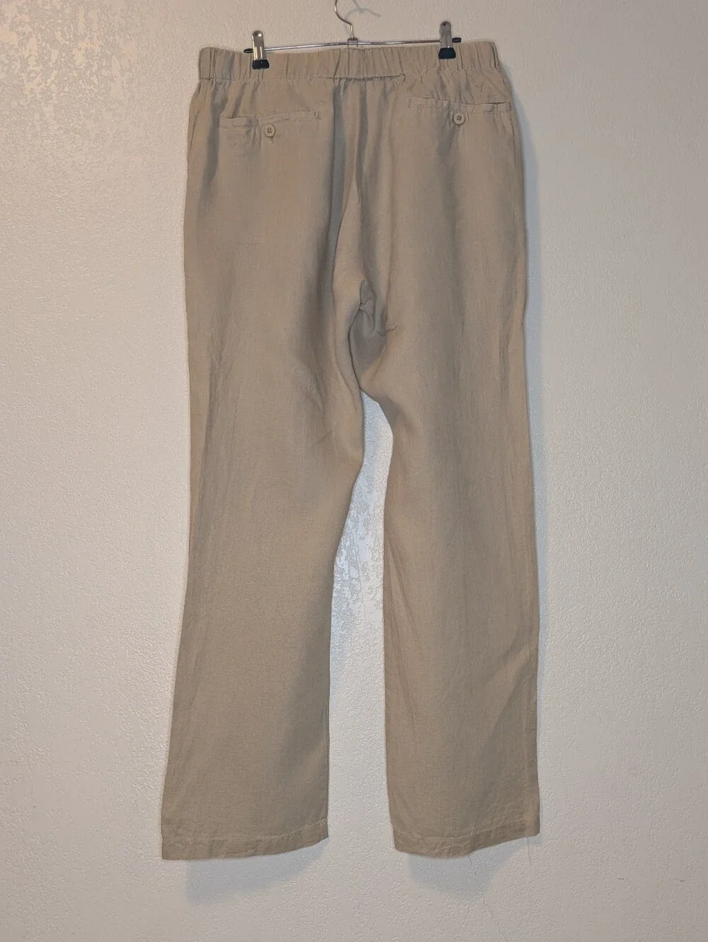 Quince Men's 100% European Linen Pants Driftwood Large L 32